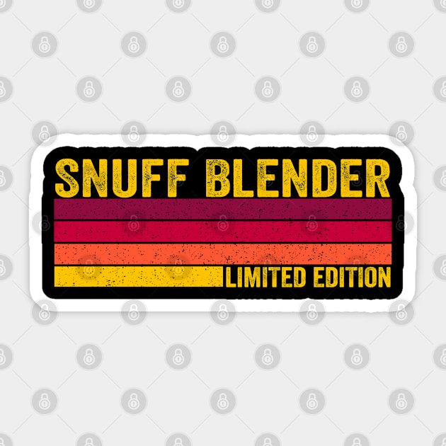 Snuff Blender Sticker by ChadPill